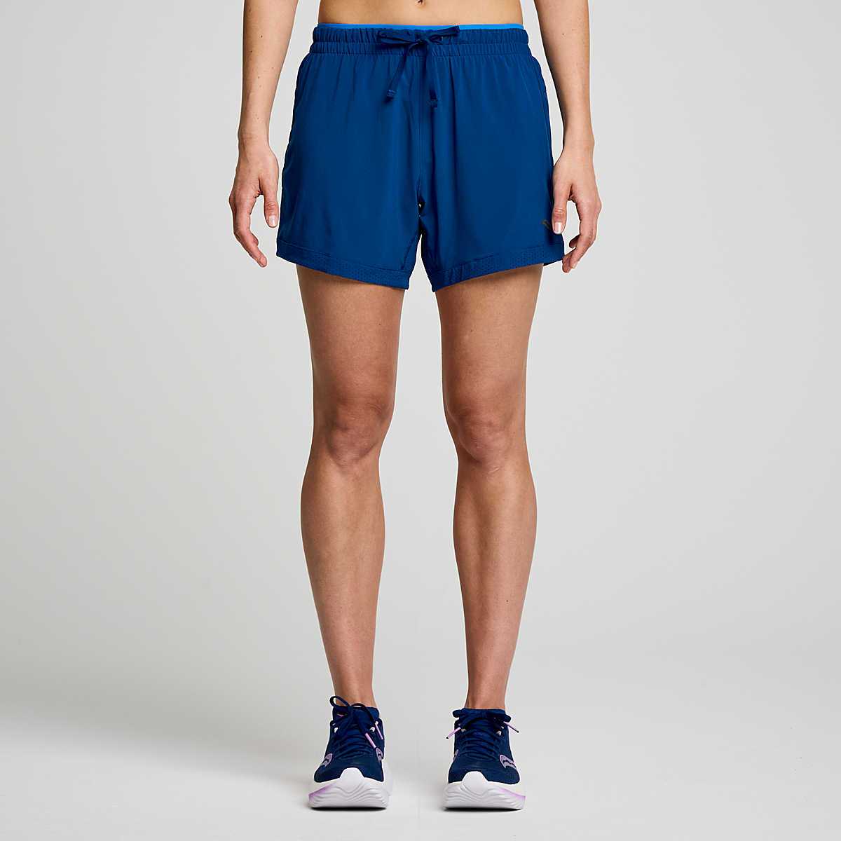 Saucony Women's OUTPACE 5” Short - Directoire Blue