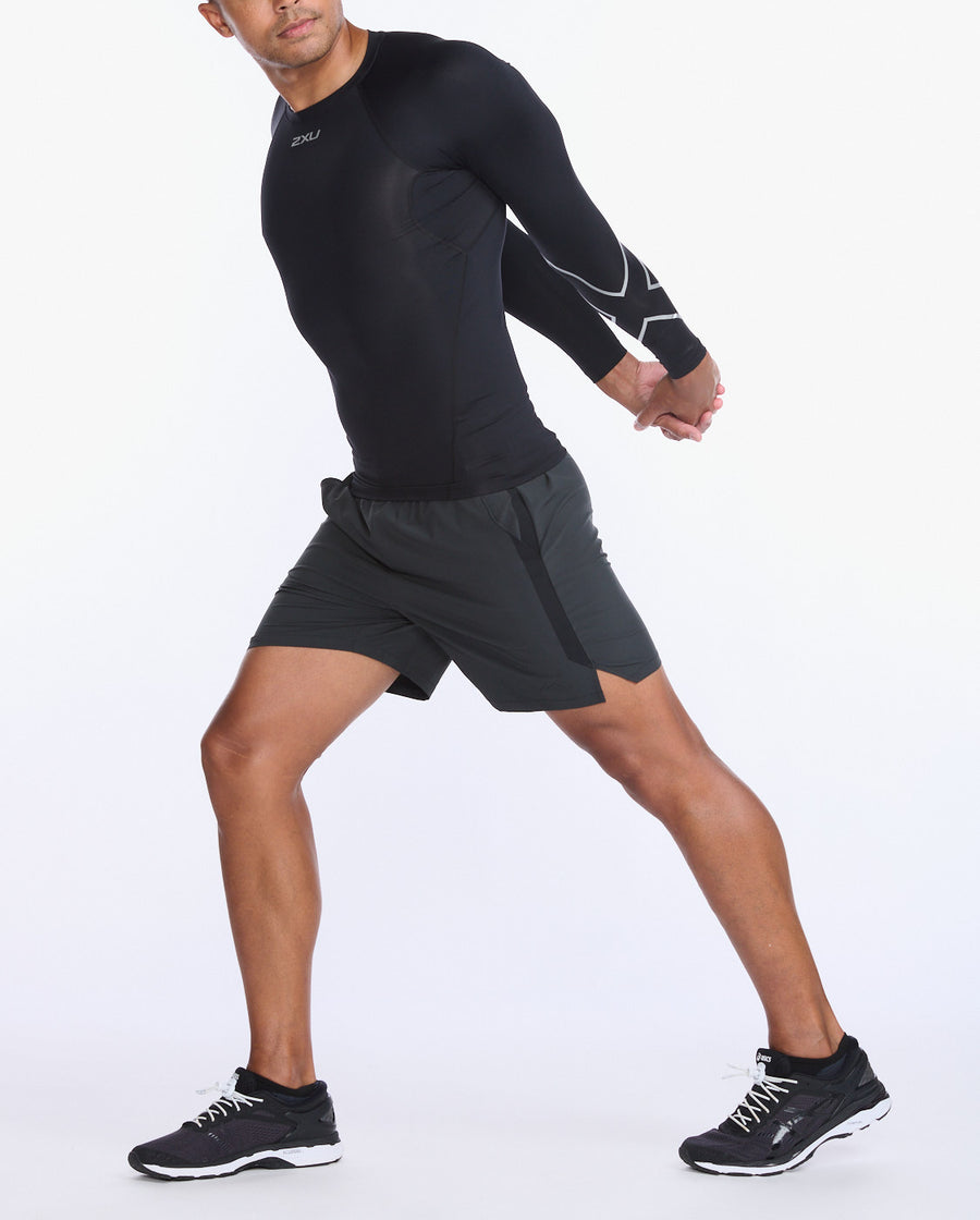 MA6398a Core Compression Full Sleeve Black/Silver