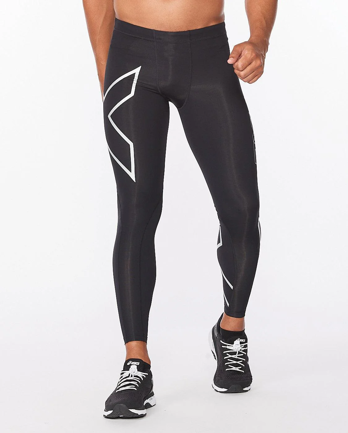 MA3849b Core Compression Tights BLK/SIL