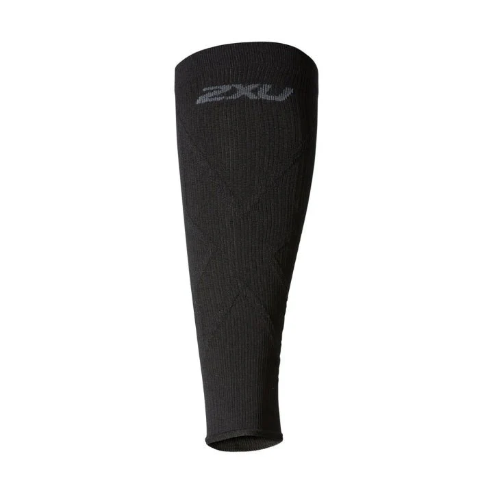 2XU Unisex X Compression Calf Sleeves Black / Black UA5458B