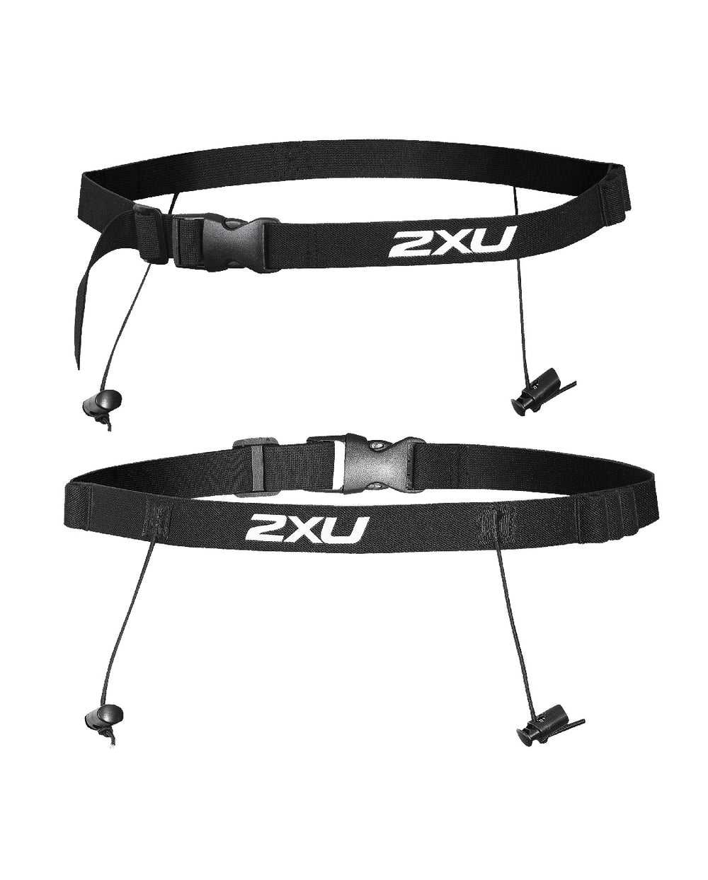 2XU Unisex Nutrition Triathlon Race Belt OSFA Black/Black UQ3800G