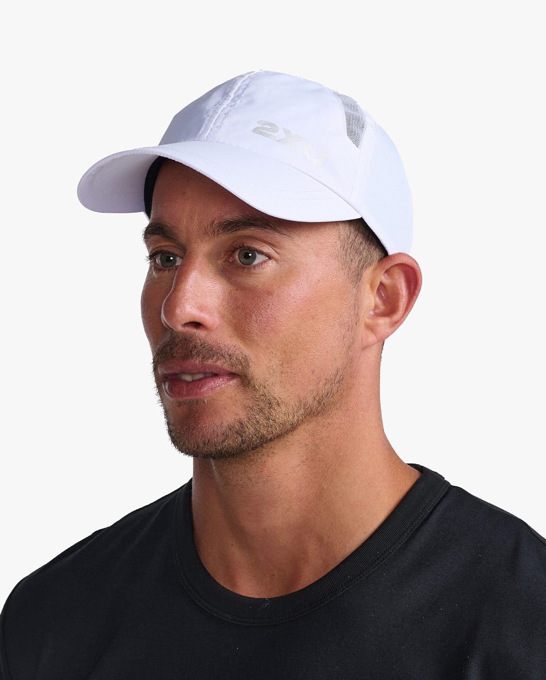 2XU Unisex Run Cap - White/White UQ5685F