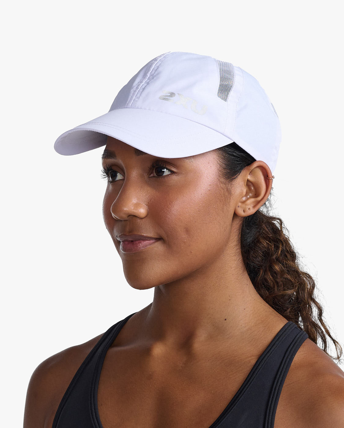 2XU Unisex Run Cap - White/White UQ5685F