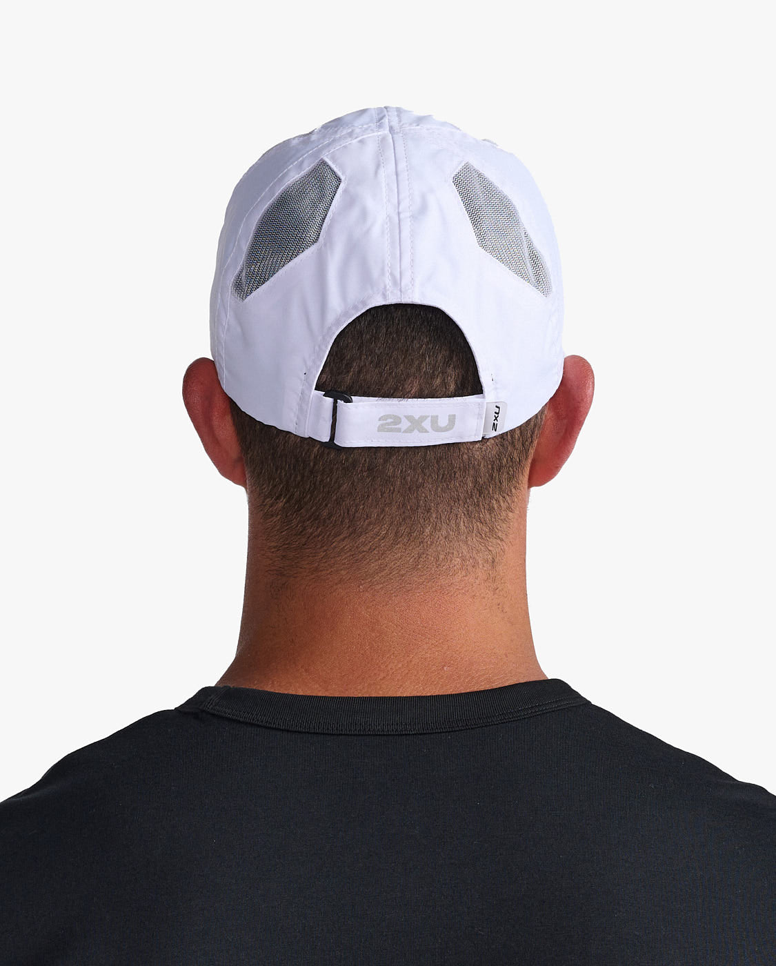 2XU Unisex Run Cap - White/White UQ5685F