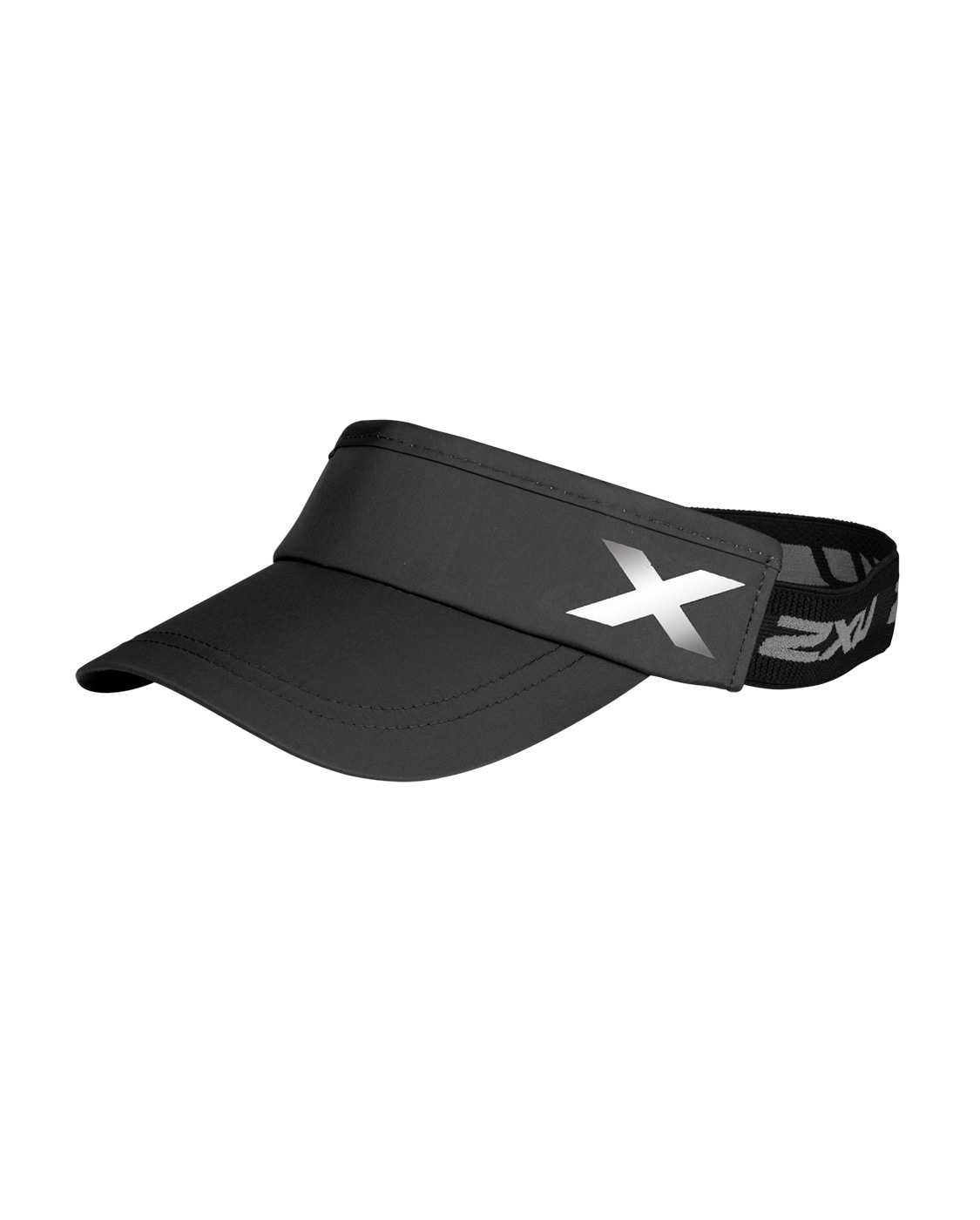 2XU Unisex Performance Visor - Black/Black UQ6165F