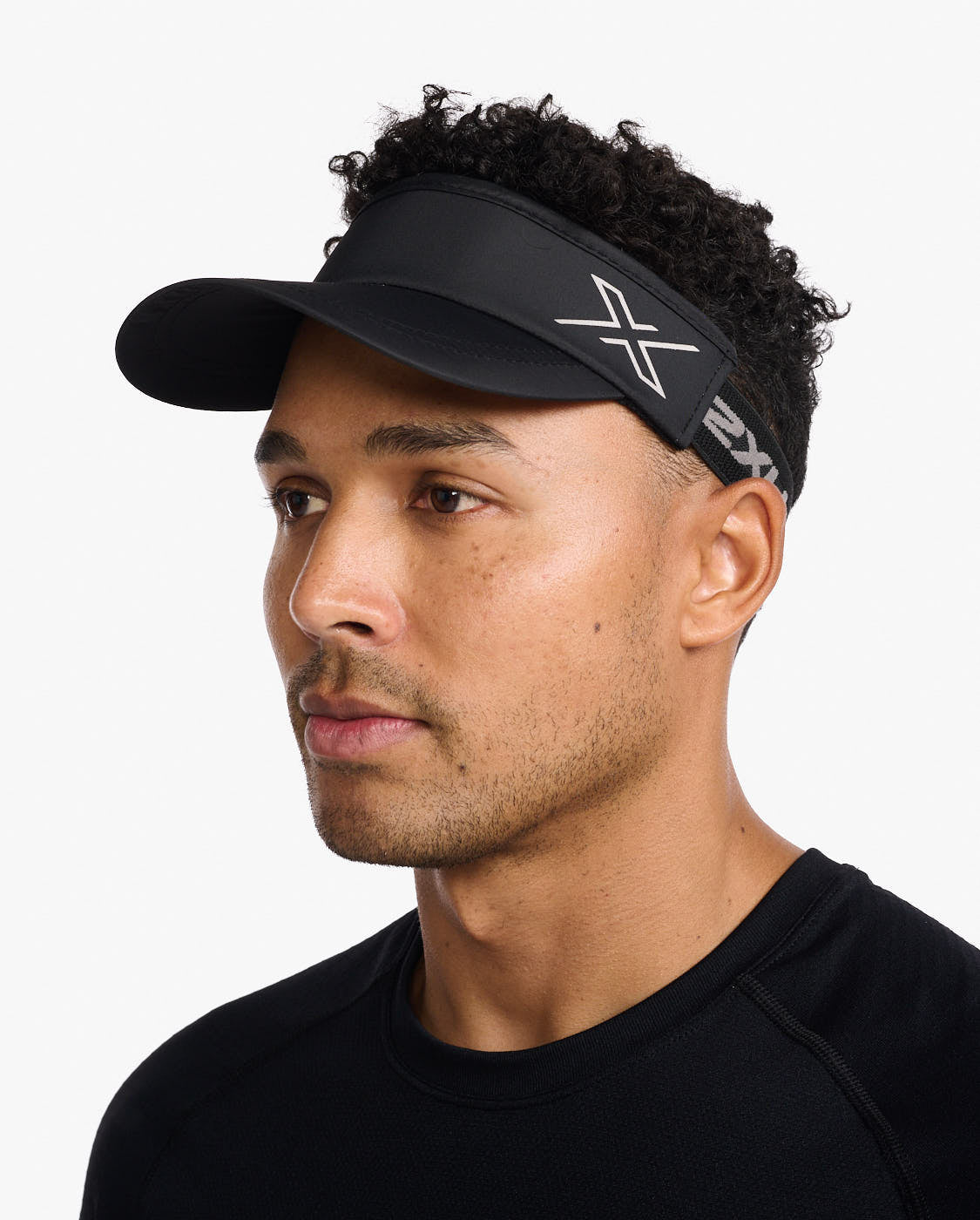 2XU Unisex Performance Visor - Black/Black UQ6165F