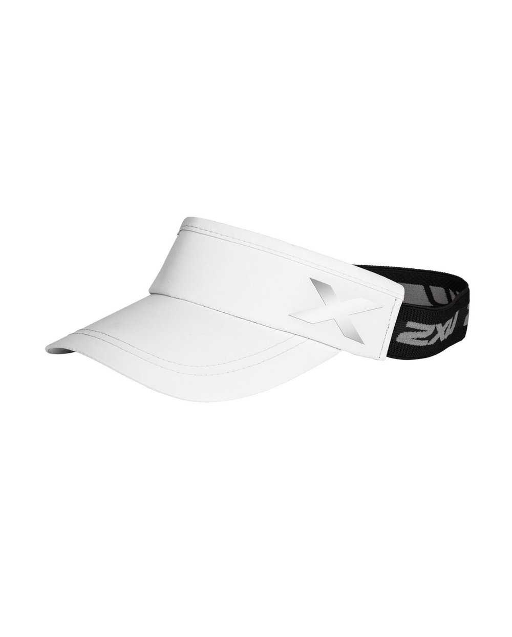 2XU Unisex Performance Visor - White/White UQ6165F