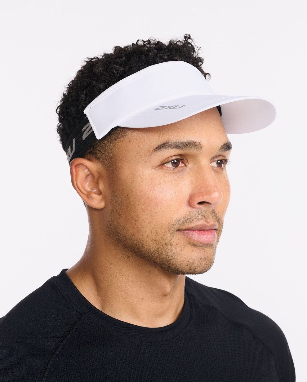 2XU Unisex Performance Visor - White/White UQ6165F