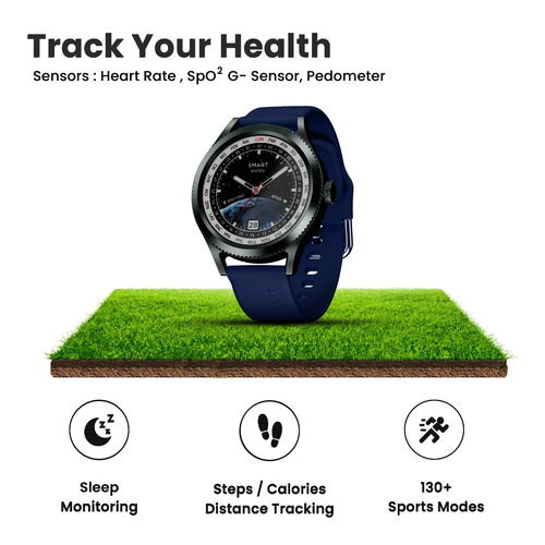Envoke EVM Smart Watch Blue EK1236