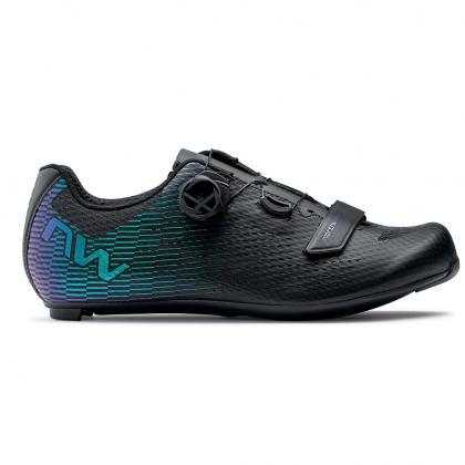 Northwave Storm Carbon 2 Road Cycling Shoe (Black/Iridescent)