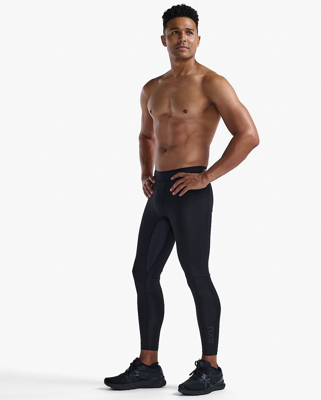2XU Base Layer Compression Tights-Black/Nero MA7199B 