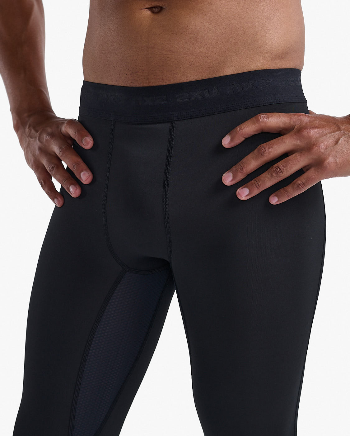 2XU Base Layer Compression Tights-Black/Nero MA7199B 