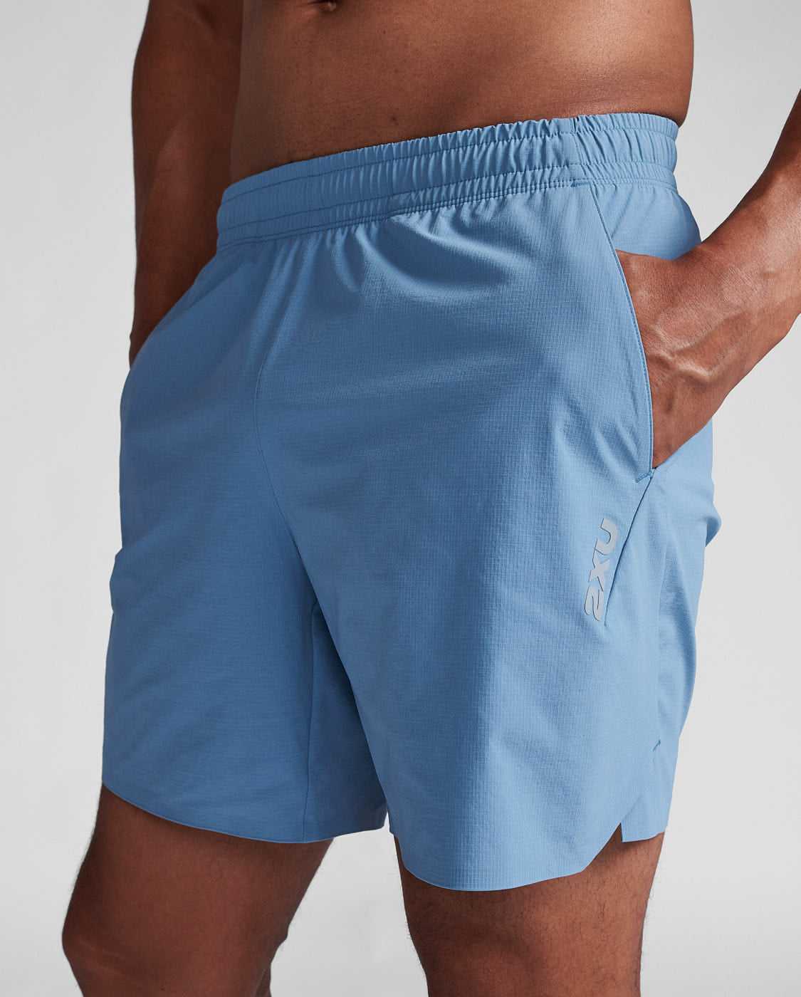  2XU Motion 6 Inch Shorts- Shadow/Weathervane MR6986B