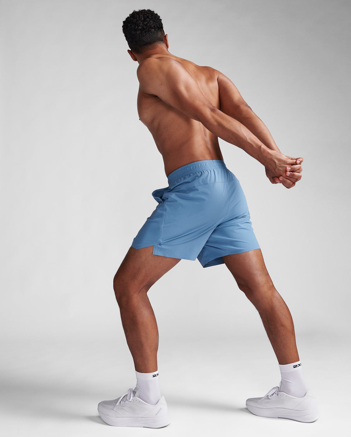  2XU Motion 6 Inch Shorts- Shadow/Weathervane MR6986B
