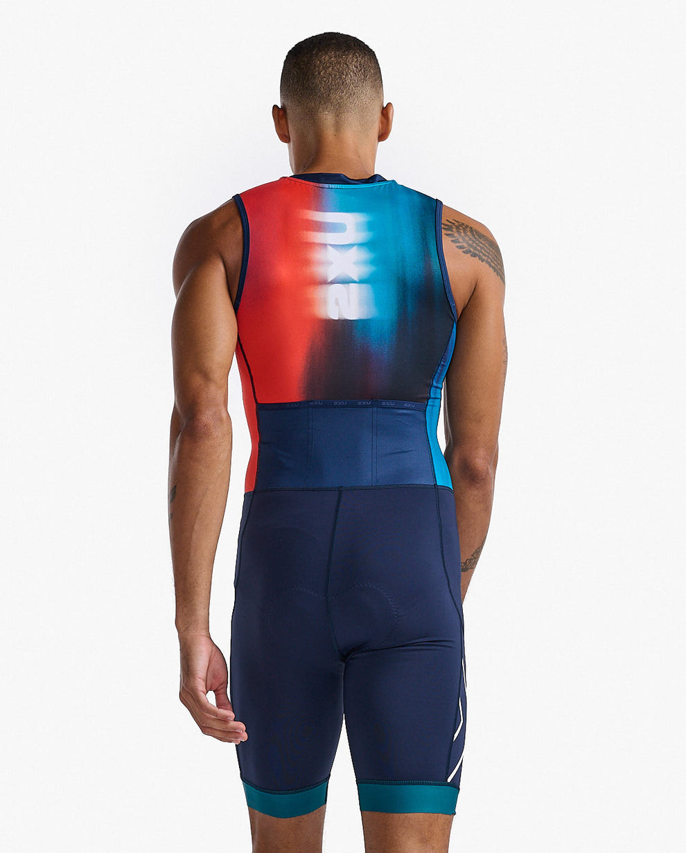 2XU Core Trisuit Poppy / Midnight MT6437D 