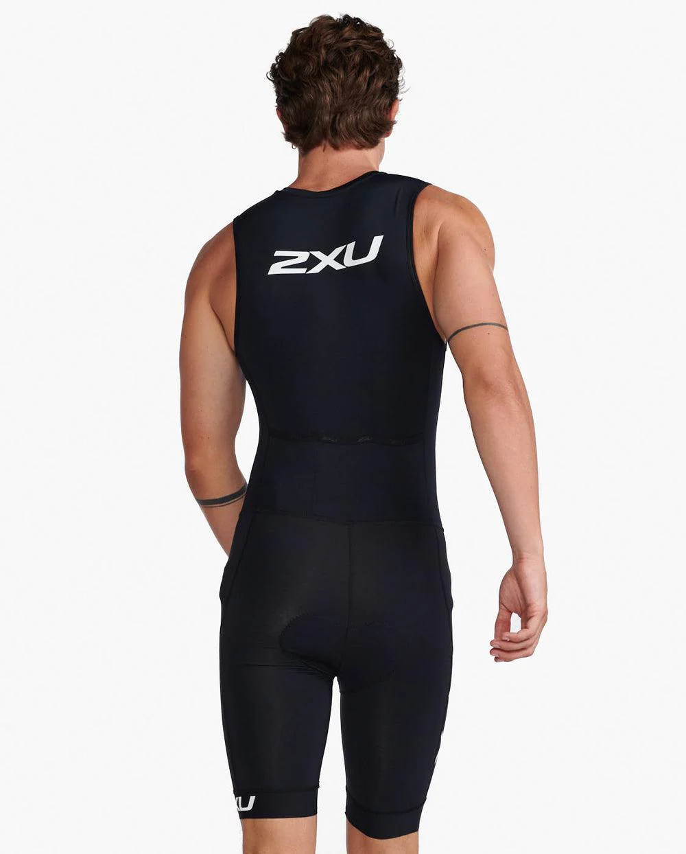 2XU Core Trisuit Black / White MT6437D 