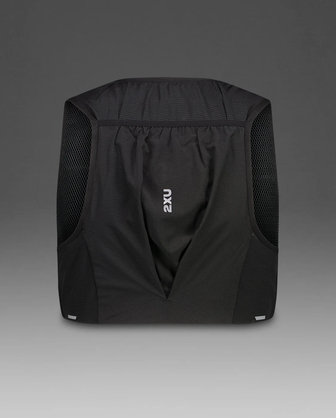 2XU Run Hydration Vest Black/Silver Reflective UQ7357G