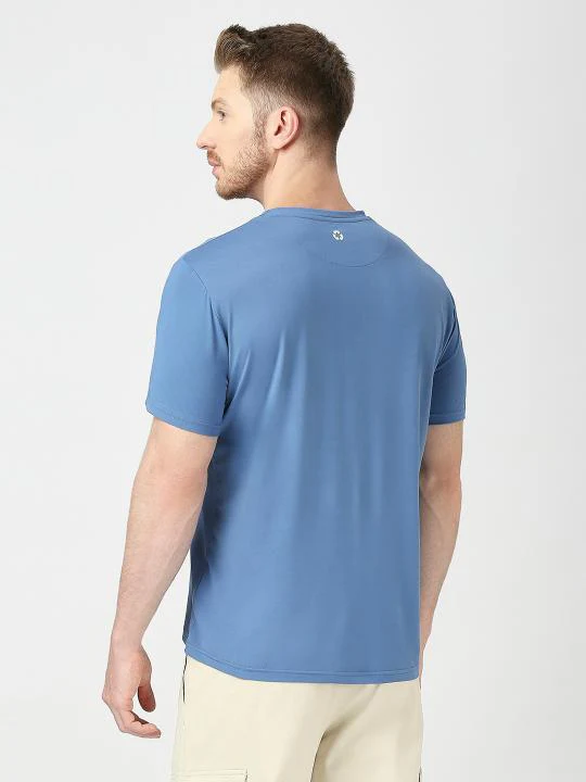 Unirec Pickleball- Life Is Short Blue Dry Fit T-shirt