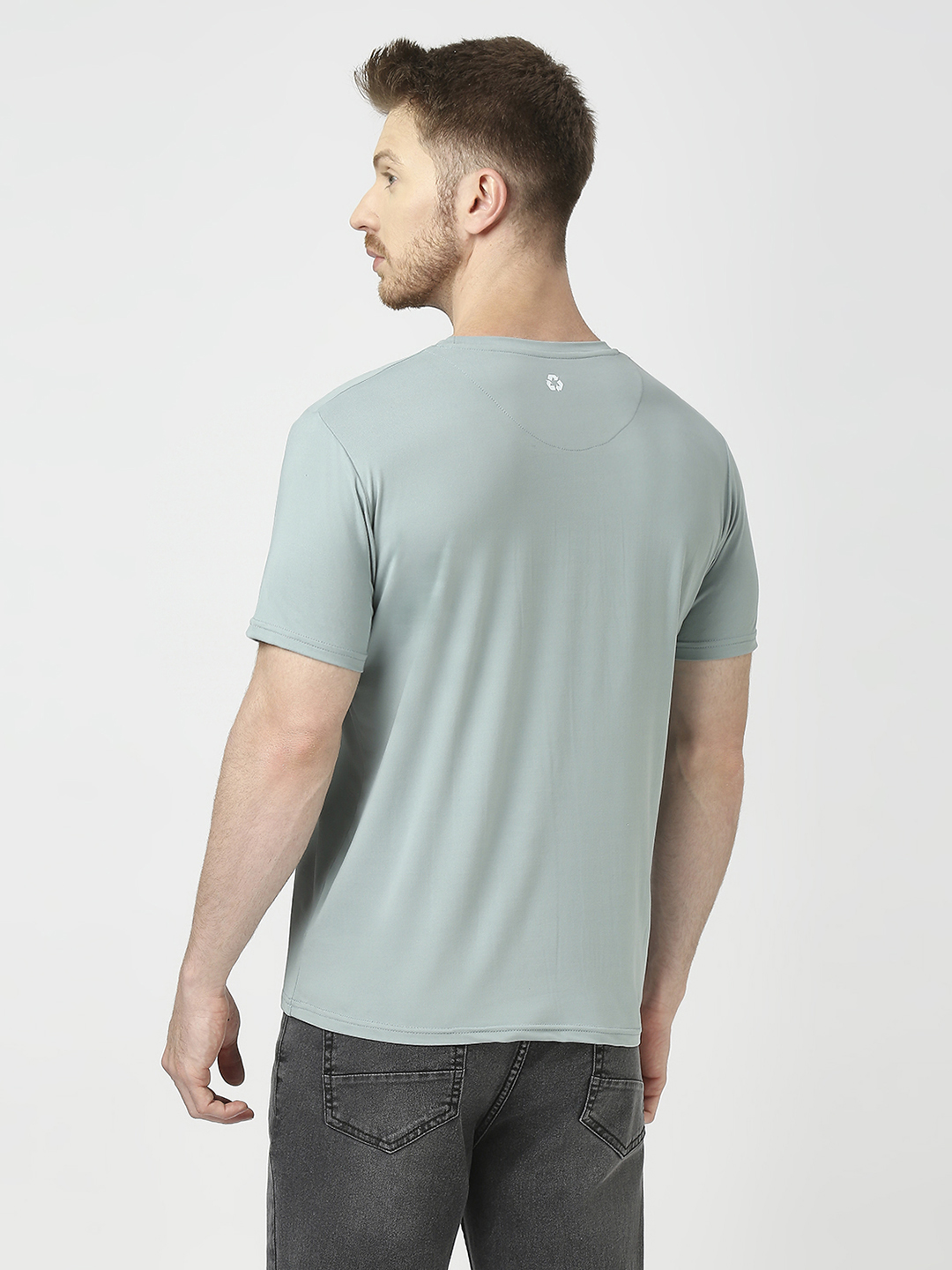 Feather Touch Round Neck T-Shirt Men's And Women's