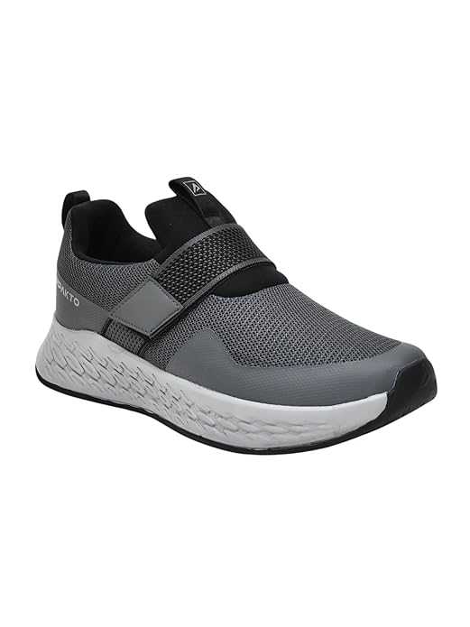 Impakto Eazzy Walkers Sweatproof Jogging Shoes For Men (Grey)