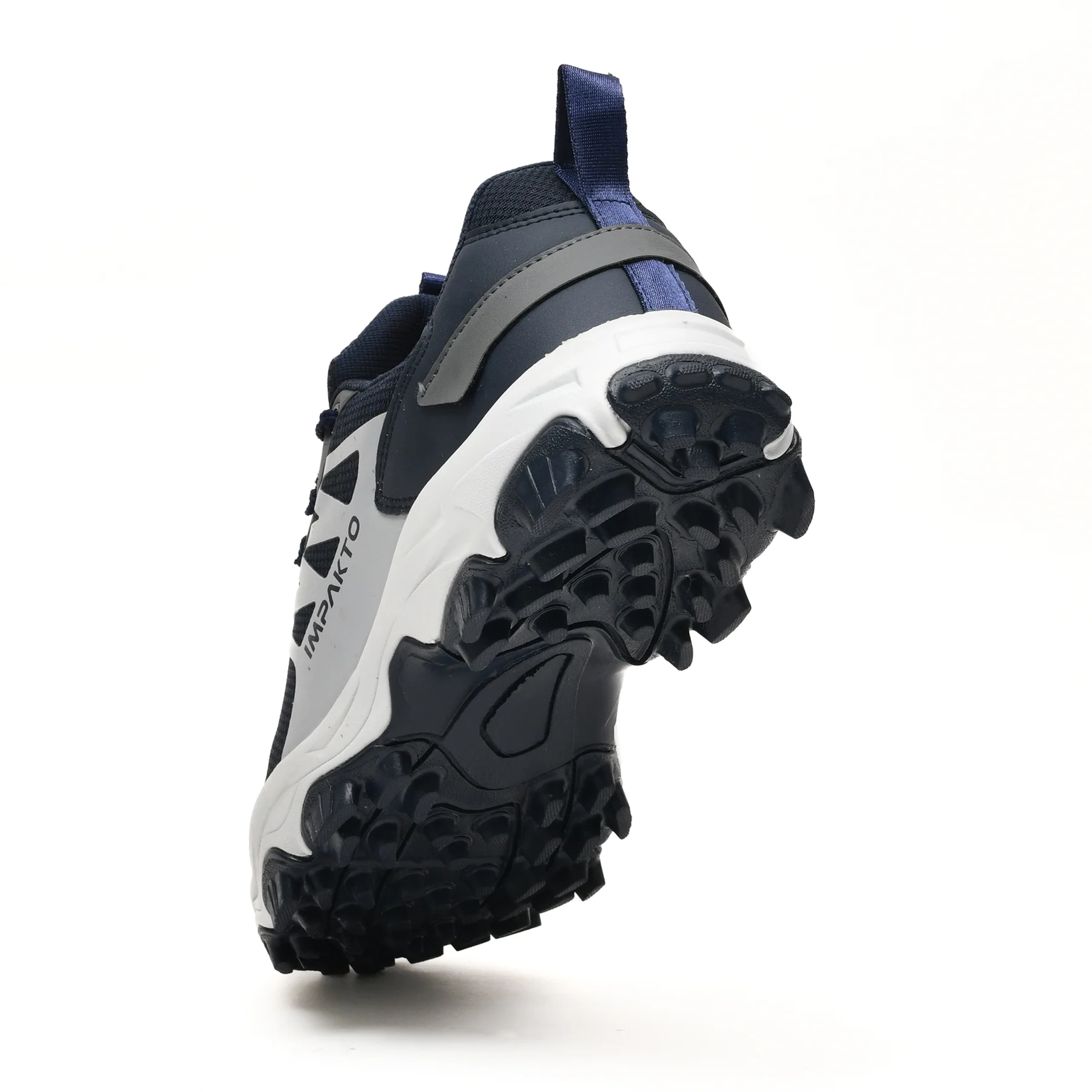 Impakto EdgeRunner Trekking & Hiking Shoes (Navy Blue)