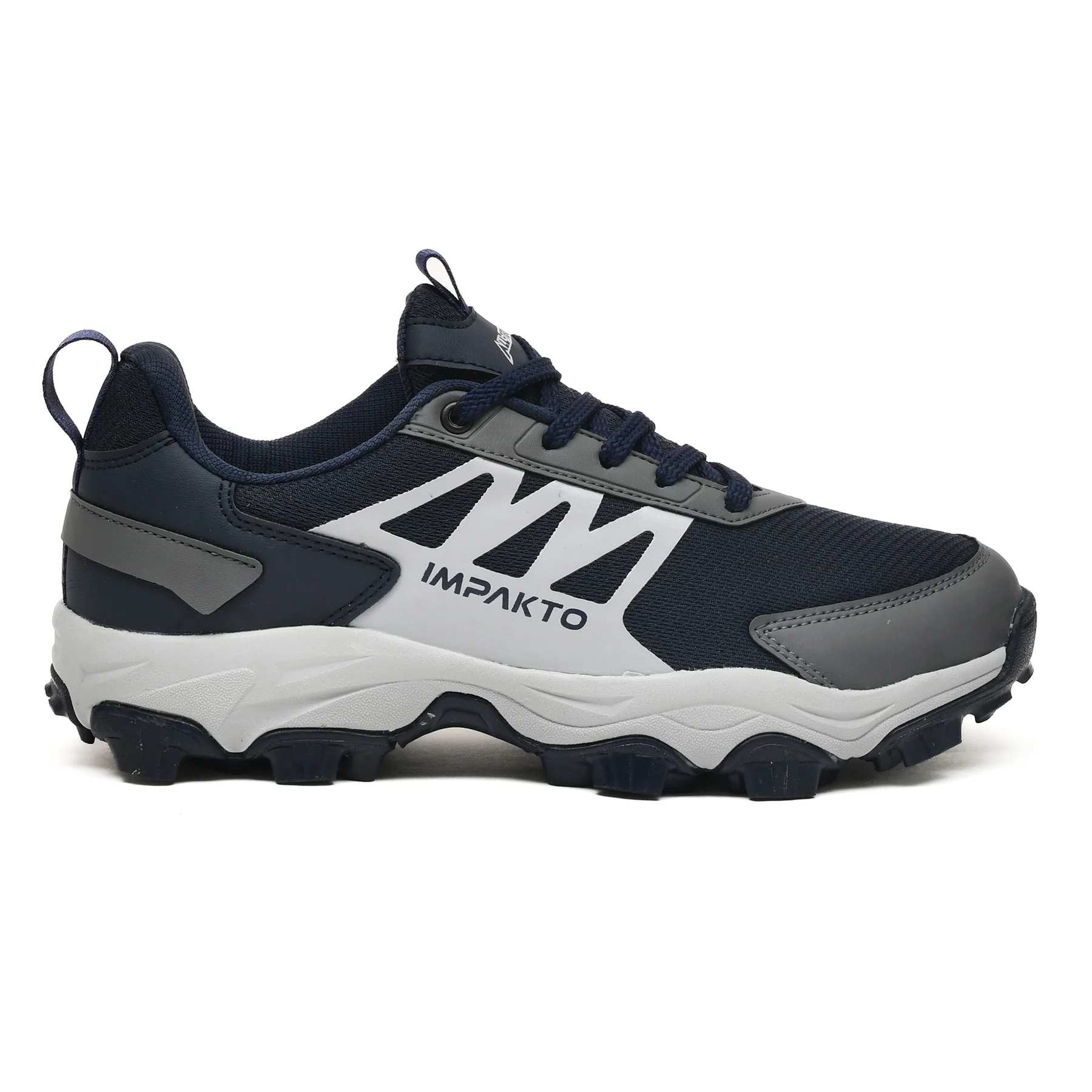 Impakto EdgeRunner Trekking & Hiking Shoes (Navy Blue)