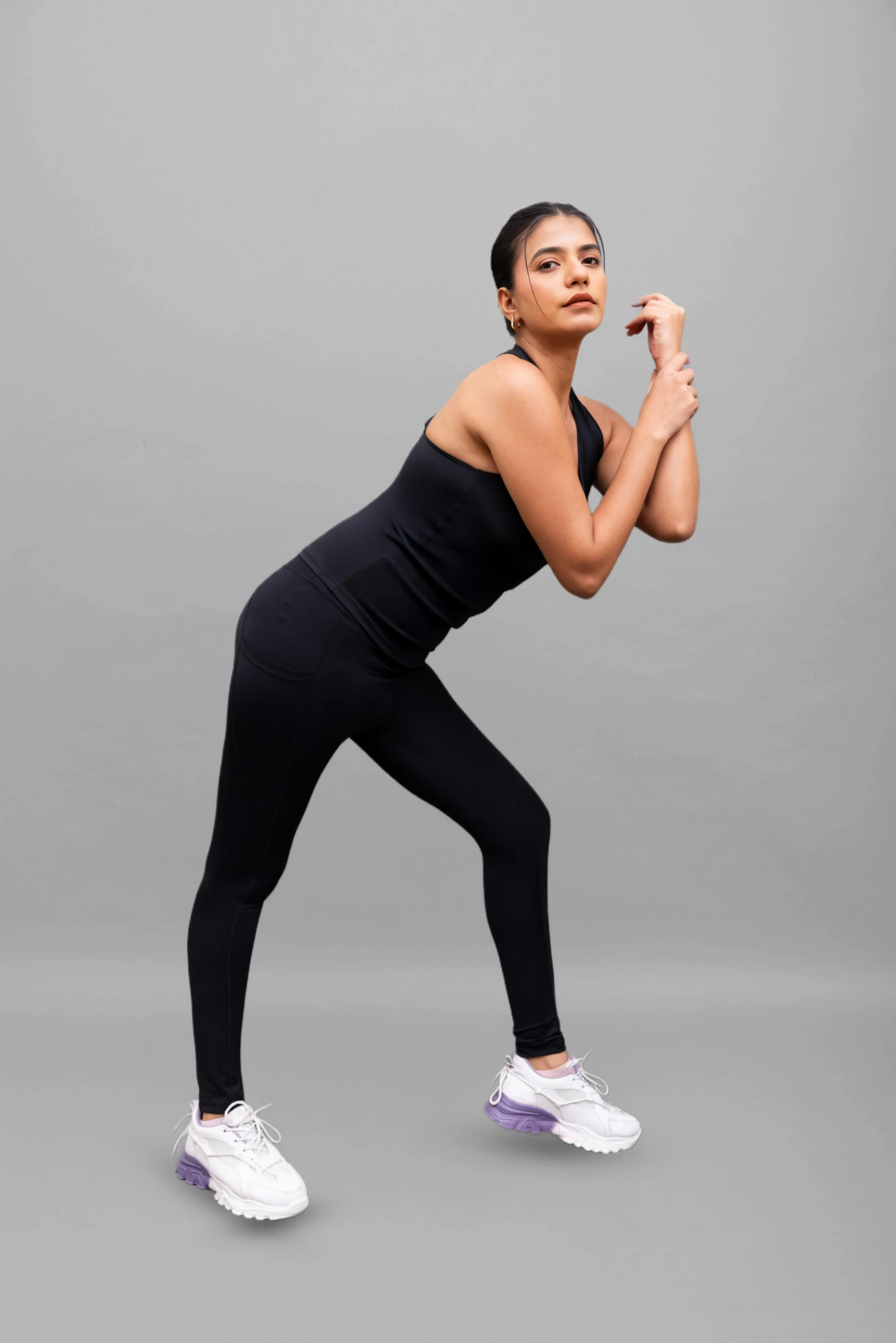 RiACTIVE Grace V-Neck Tank (Noir)