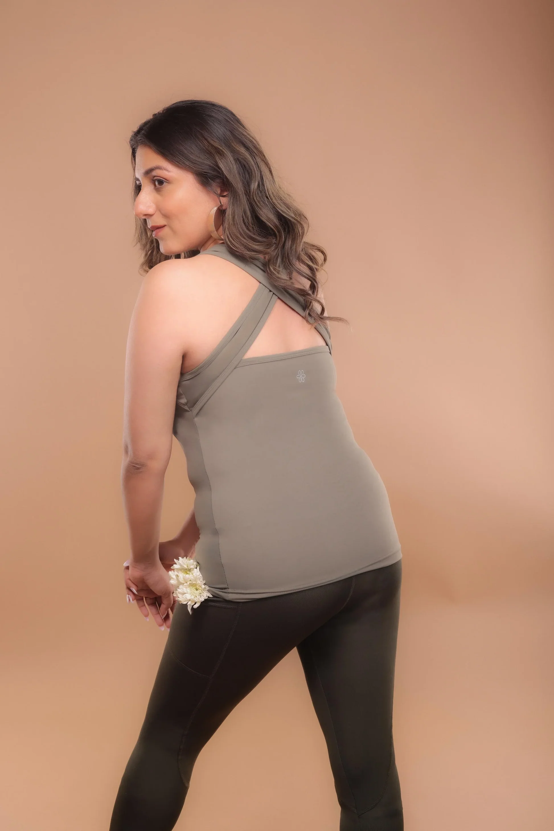 RiACTIVE Tailored U-Neck Tank (Sage)