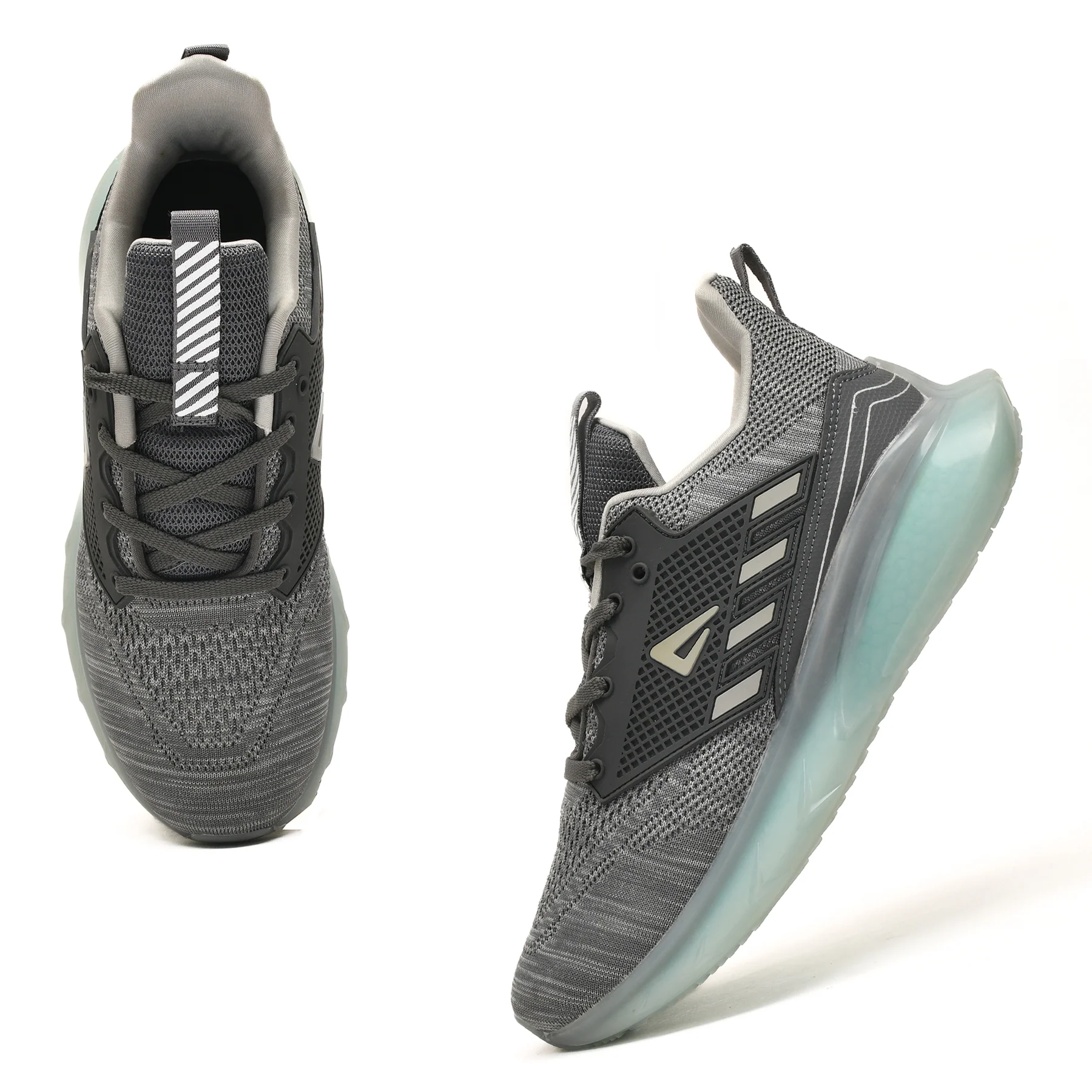 Impakto Gravity Running Shoes For Men (Grey) AS0198007081