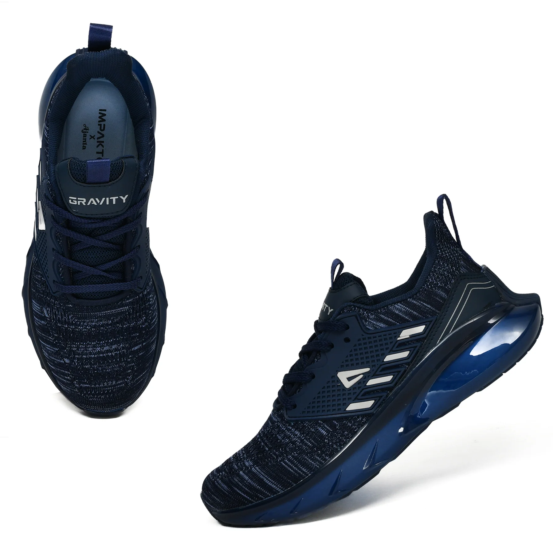 Impakto Gravity Running Shoes For Women (Blue) AS4065