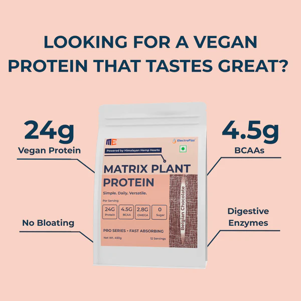 MenekiAbsolute Matrix Plant Protein Pro Series| Hemp-Pea Protein Blend (Belgian Chocolate)