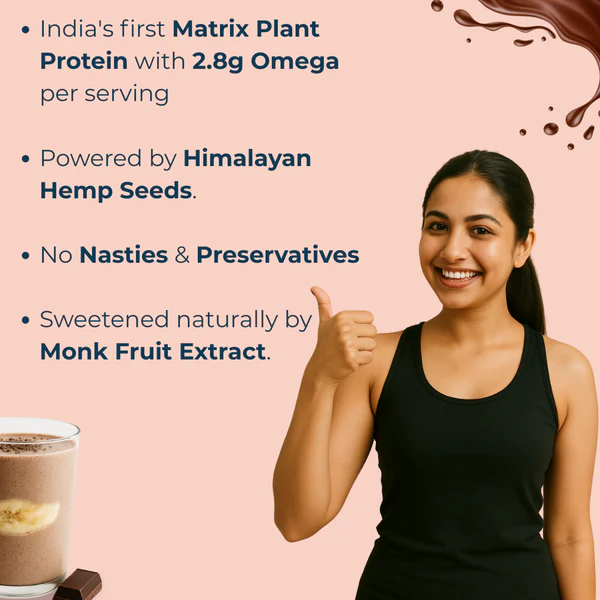 MenekiAbsolute Matrix Plant Protein Pro Series| Hemp-Pea Protein Blend (Belgian Chocolate)