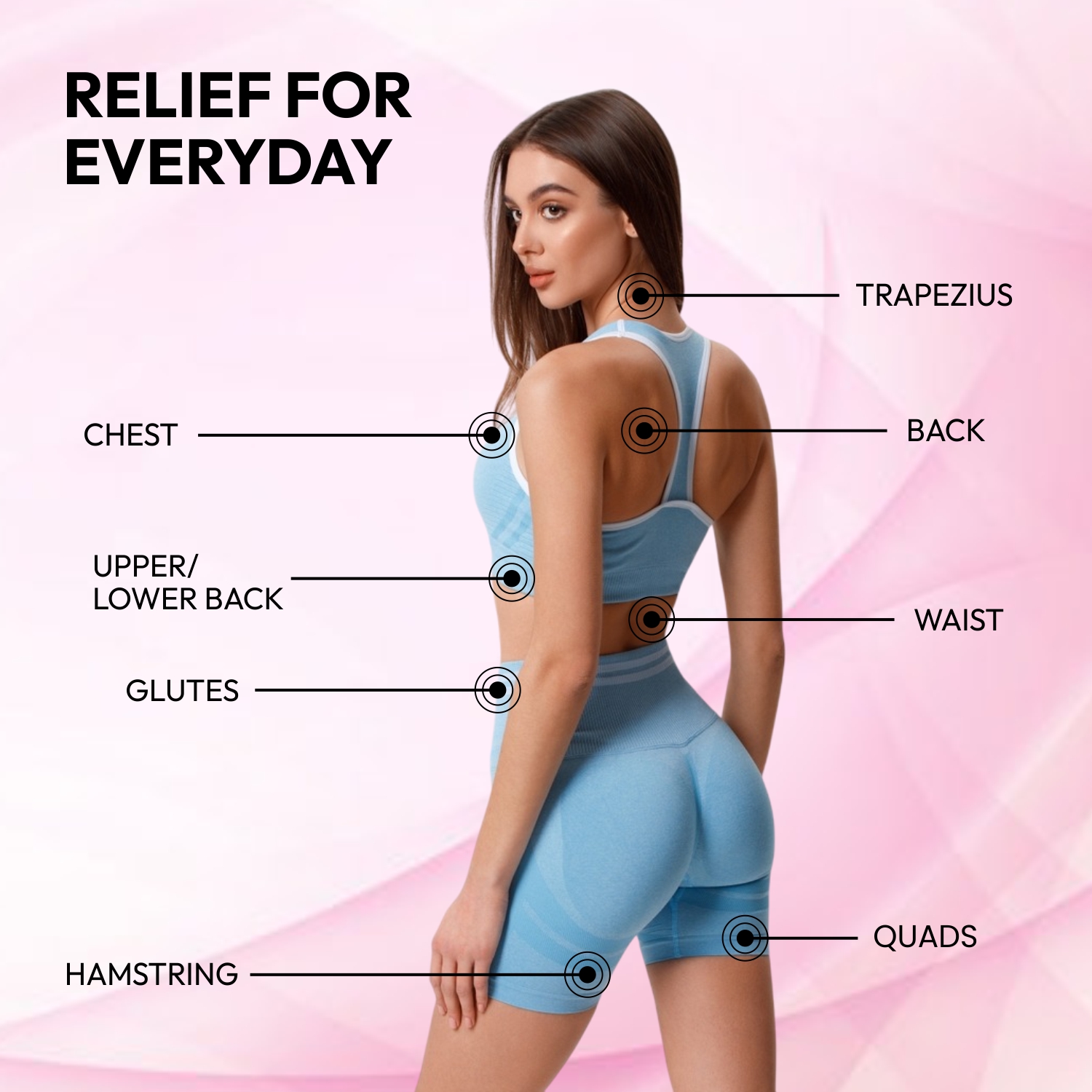 Mildcares Rechargeable Full Body Massager For Men & Women | Powerful Vibrations | 3 Speeds Modes 