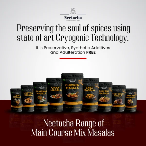 NEETACHA Premium Cryogenic Sabz Masala I 50g