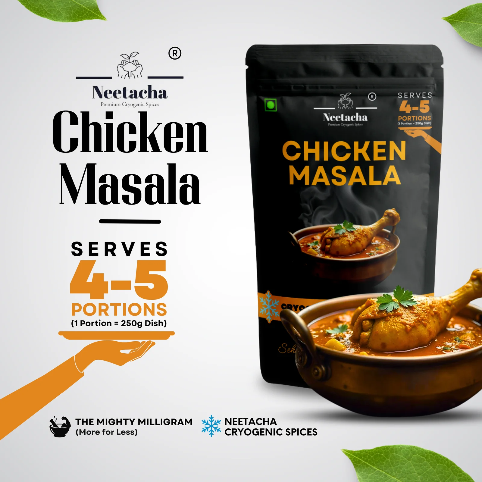 NEETACHA Premium Cryogenic Chicken Masala I 50g