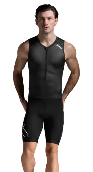 2xu Men's Core Trisuit Black/White (MT7398d)