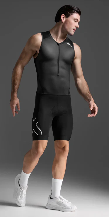 2xu Men's Core Trisuit Black/White (MT7398d)