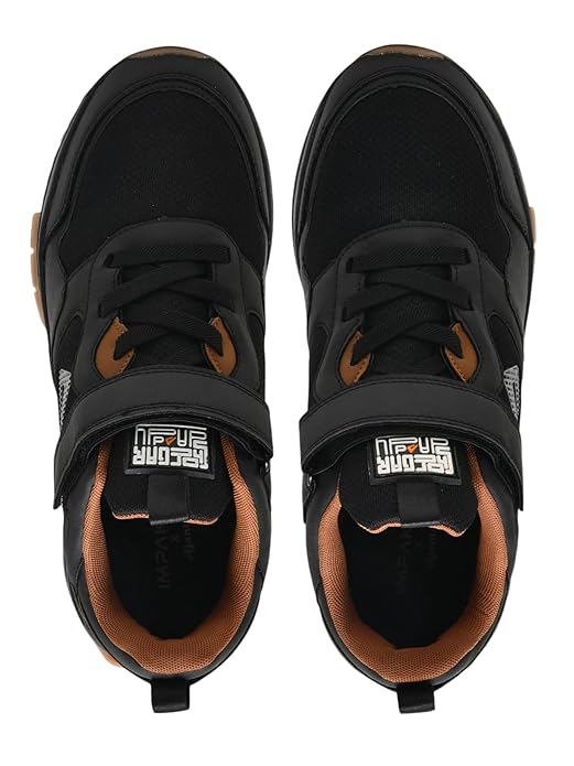 Impakto Shoegardaddy Men Casual Sneaker- Black (AS3269)