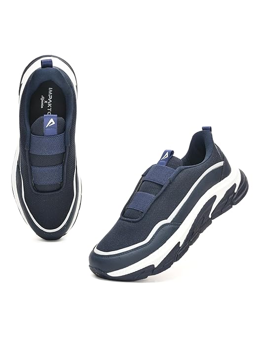 Impakto IronHike Walking Shoes For Men- Navy Blue (AS3328)