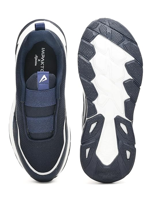Impakto IronHike Walking Shoes For Men- Navy Blue (AS3328)