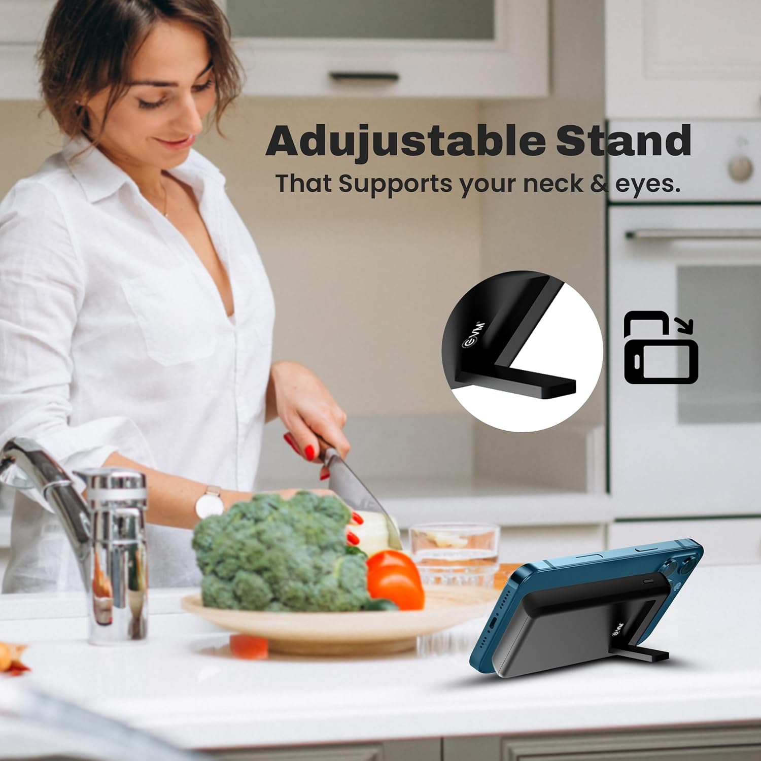 EVM EnMag Ace Black 10000mAh Magsafe Powerbank EK1285