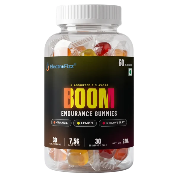 ElectroFizz Boom Endurance Energy Gummies,