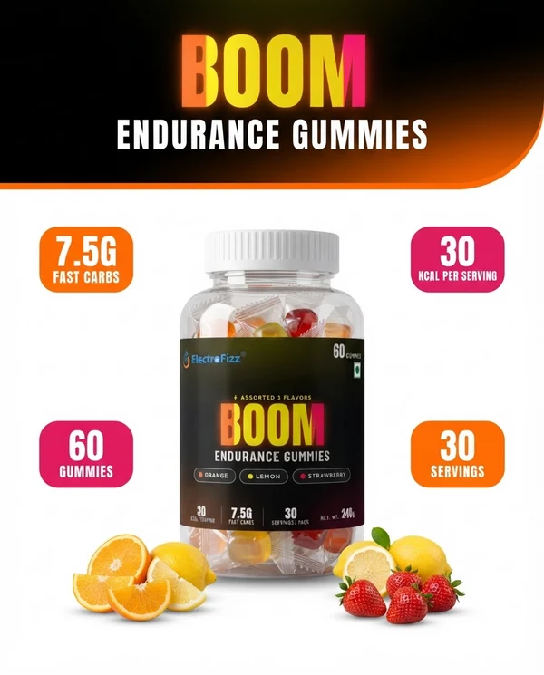 ElectroFizz Boom Endurance Energy Gummies,